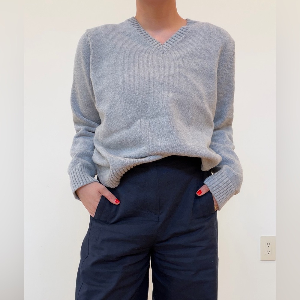 Vintage cotton LL Bean sweater